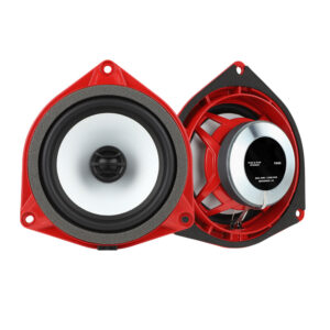 6.5" 4 Ohm Coaxial Speaker, Red Component Car Speaker, Modified Speaker for Honda & Toyota