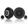 Car Audio System, Aluminum 2-Way 6" Car Speaker, Plug-and-Play Component Speaker